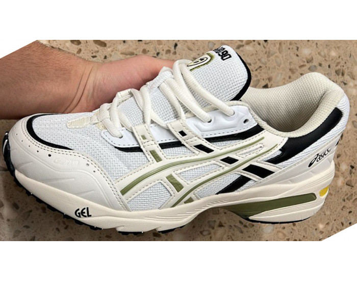 Asics Gel 1090 White Beige Белые с бежевым