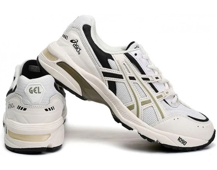 Asics Gel 1090 White Beige Белые с бежевым