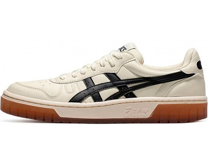 Asics Court MZ Retro White Black белые с черным