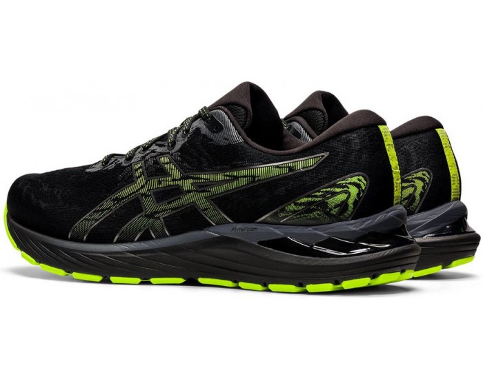 Asics Gel-Cumulus 23 Черные с зеленым