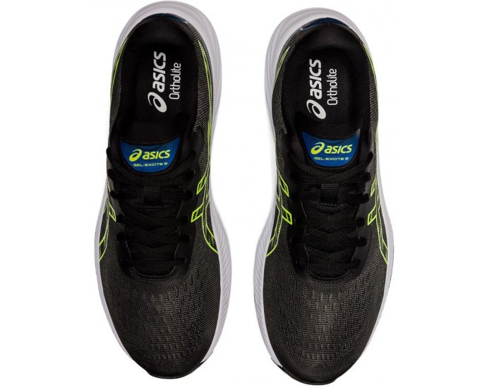 Asics Gel-Excite 9 Черные с желтым