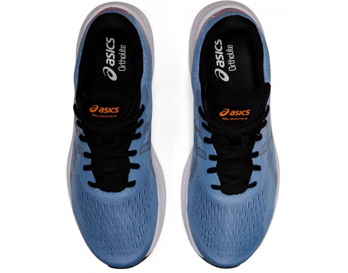Asics Gel-Excite 9 Голубые с оранжевым