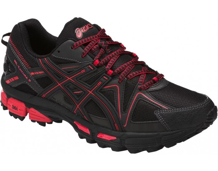 Asics Gel Kahana 8 Black Classic Red Phantom