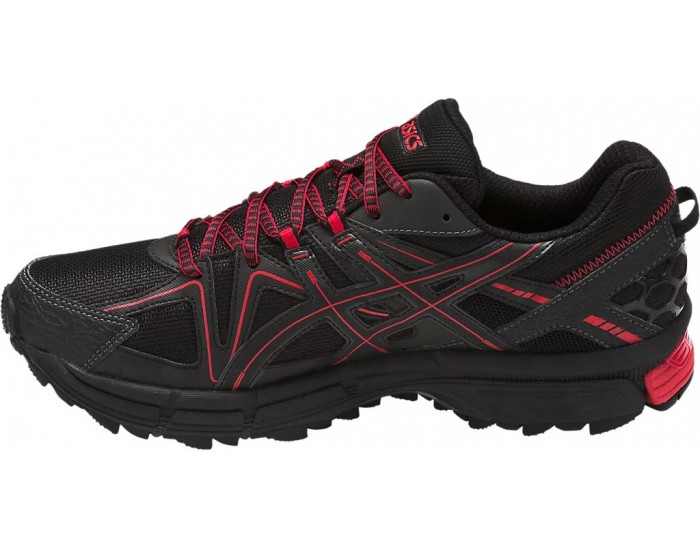 Asics Gel Kahana 8 Black Classic Red Phantom