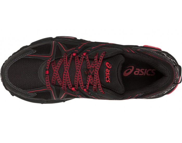 Asics Gel Kahana 8 Black Classic Red Phantom
