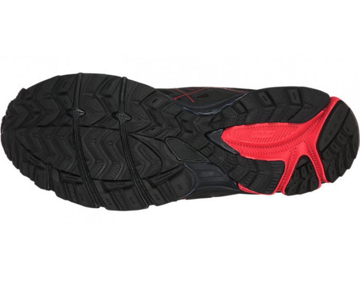 Asics Gel Kahana 8 Black Classic Red Phantom