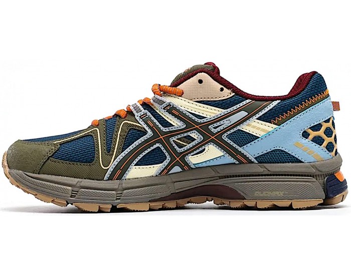 Asics Gel Kahana 8 Brown Blue Синие с коричневым