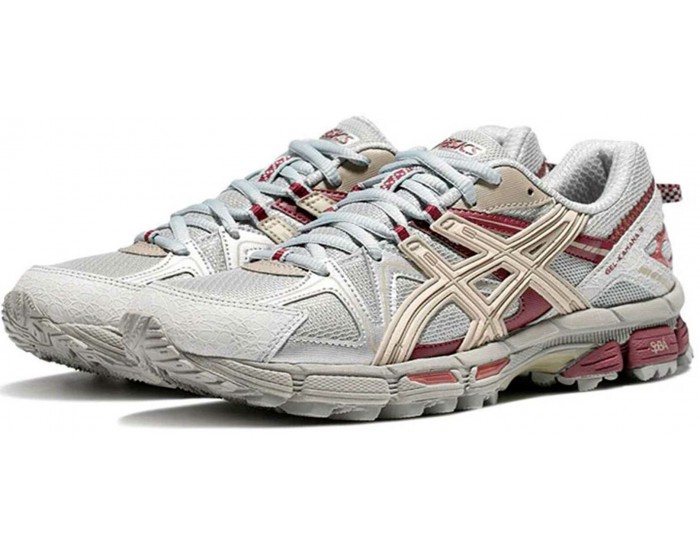 Asics Gel Kahana 8 Grey Bordo Серые с бордовым