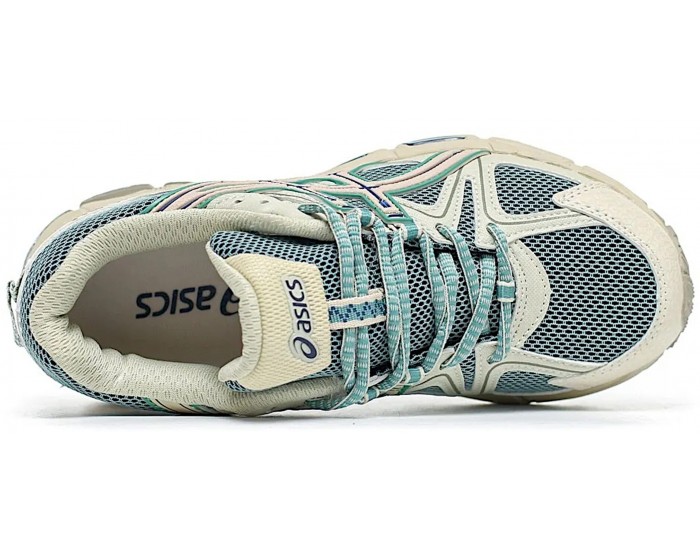 Asics Gel Kahana 8 Khaki Blue Белые с зеленым