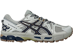 Asics Gel Kahana 8 White Navy Белые с синим