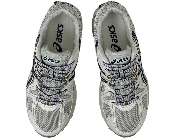 Asics Gel Kahana 8 White Navy Белые с синим