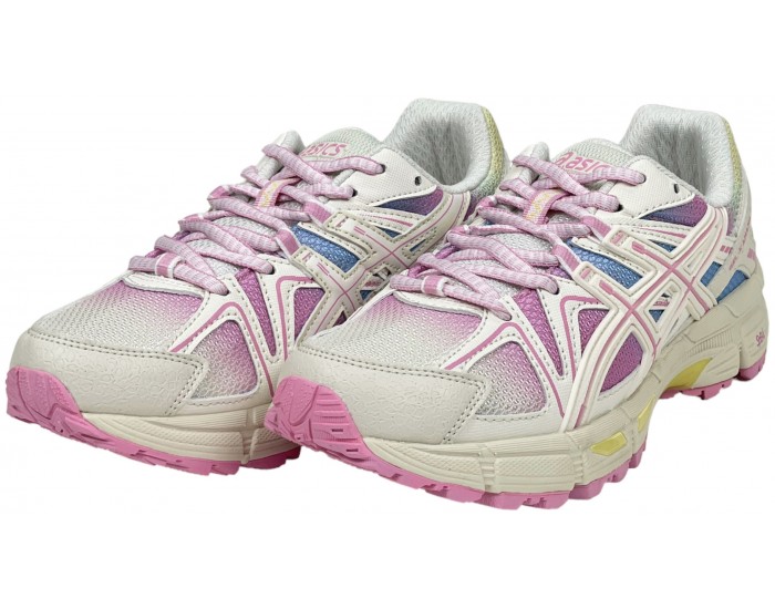 Asics Gel Kahana 8 White Pink белые с розовым