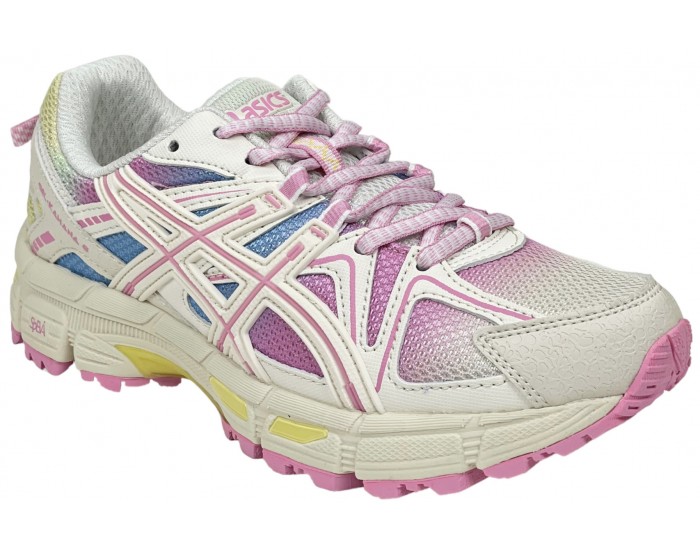 Asics Gel Kahana 8 White Pink белые с розовым