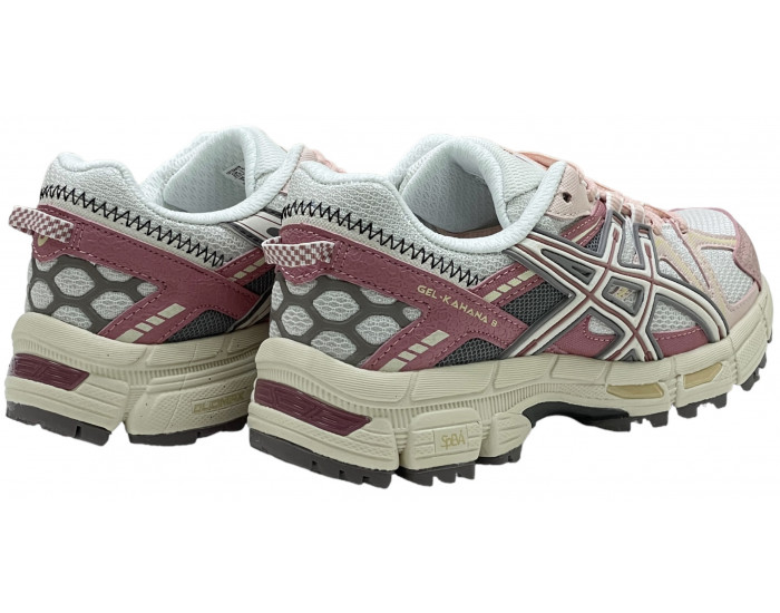 Asics Gel Kahana 8 White Pink Grey