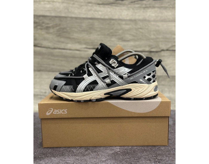 Asics Gel Kahana Black Silver