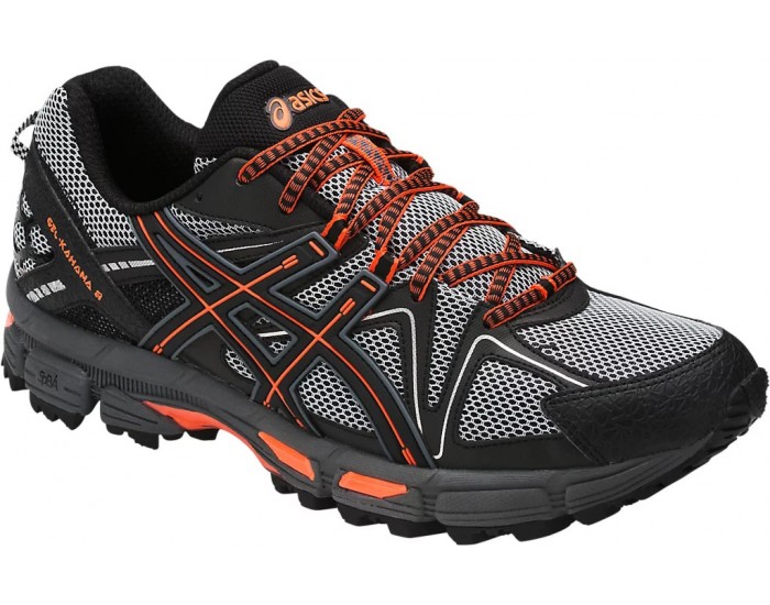 Asics Gel Kahana 8 Black Hot Orange Carbon