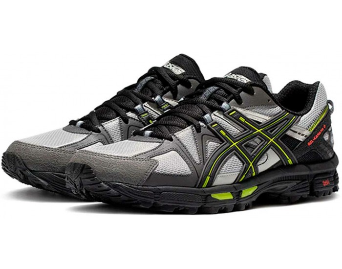 Asics Gel Kahana 8 Grey Black Серые с черным