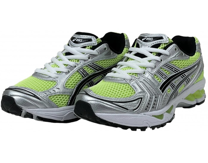 Asics Gel Kayano 14 Silver Green серебристые
