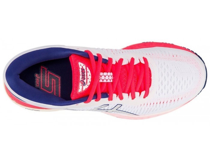 Asics Gel Kayano 25 Белые с розовым