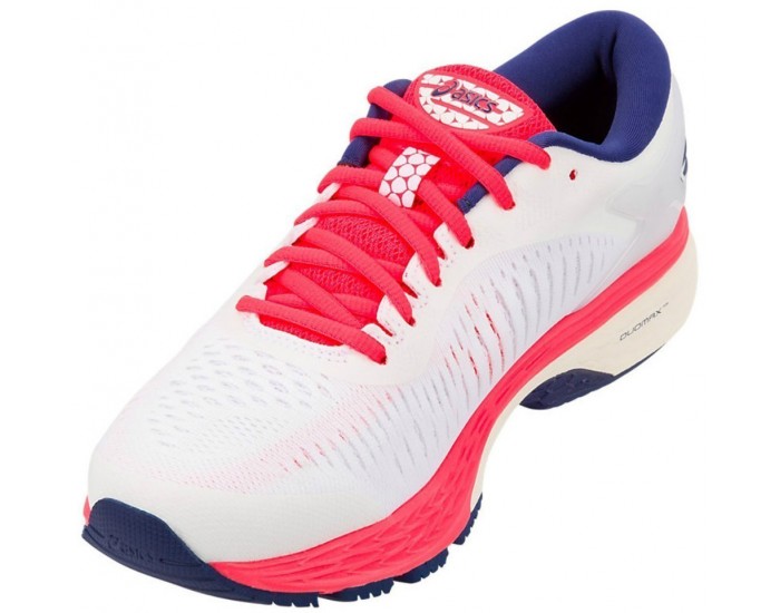 Asics Gel Kayano 25 Белые с розовым