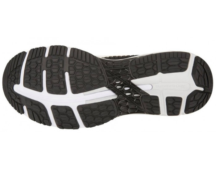 Asics Gel-Kayano 25 Черные с белым