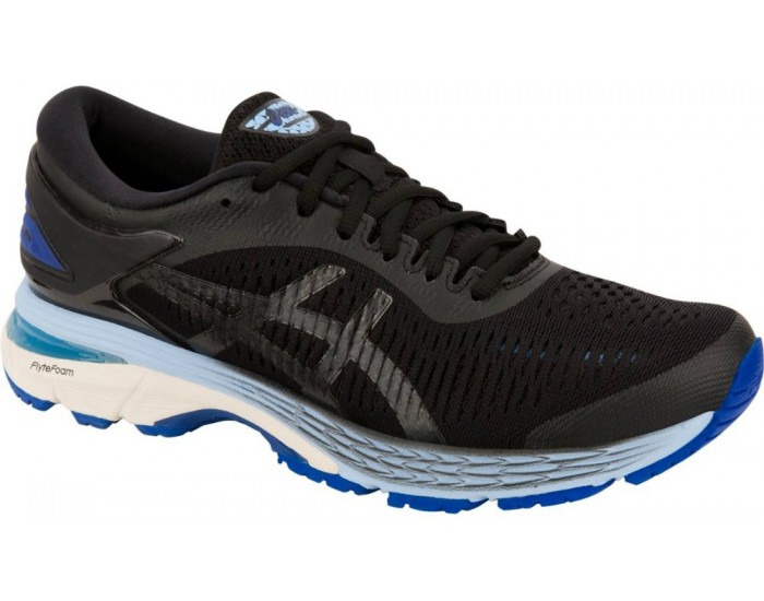 Asics Gel-Kayano 25 Черные с синим