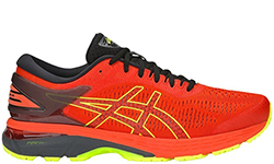 Asics Gel-Kayano 25 Красные с желтым