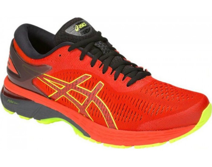 Asics Gel-Kayano 25 Красные с желтым