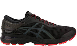 Asics Gel Kayano 25 Lite-Show Черные с красным