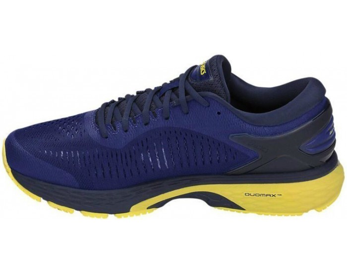 Asics Gel-Kayano 25 Синие с желтым