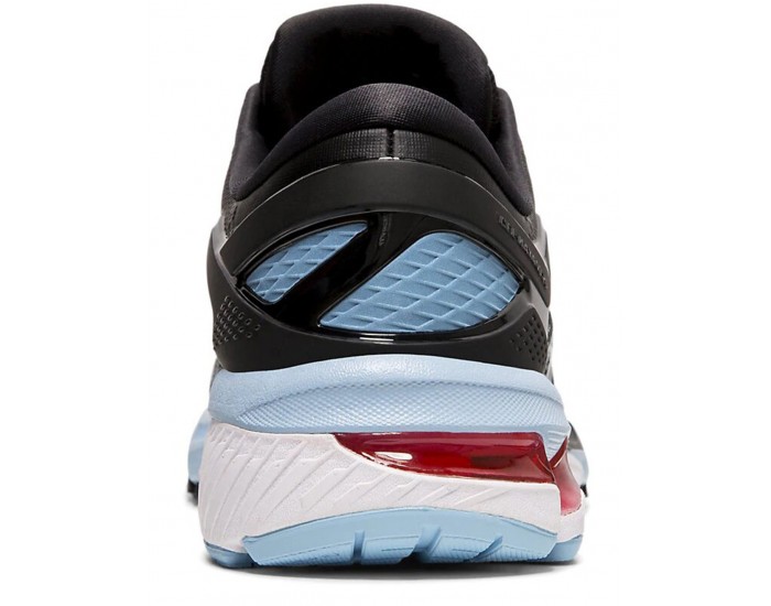 Asics Gel Kayano 26 Черные с голубым