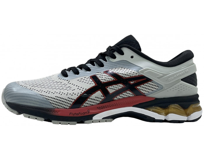 Asics Gel Kayano 26 Grey Bordo Black