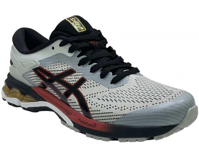 Asics Gel Kayano 26 Grey Bordo Black
