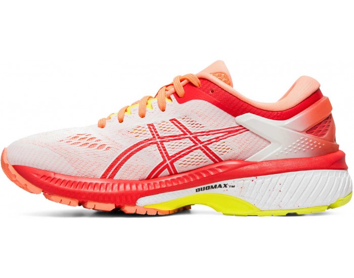 Asics Gel-Kayano 26 Kai Белые с красным