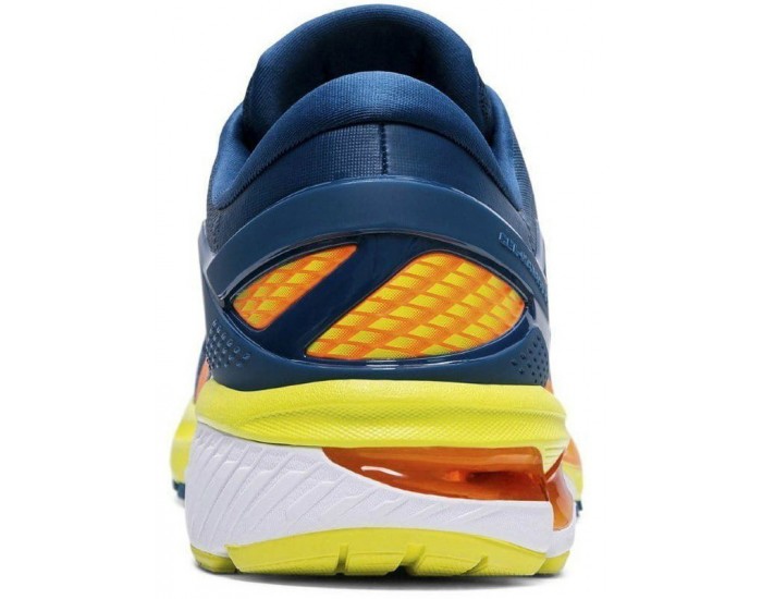 Asics Gel Kayano 26 Синие с желтым
