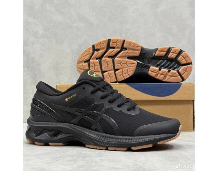 Asics Gel Kayano 27 Gore-Tex Black Утепленные
