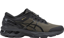 Asics Gel Kayano 27 Gore-Tex Khaki Black Утепленные
