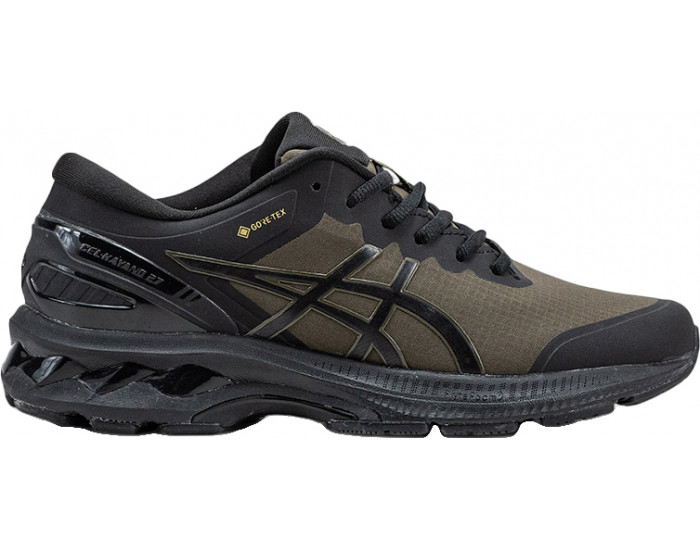 Asics Gel Kayano 27 Gore-Tex Khaki Black Утепленные