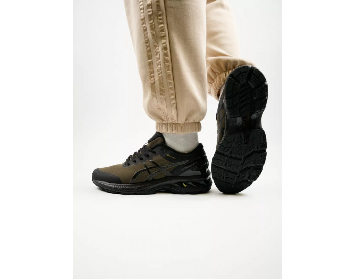 Asics Gel Kayano 27 Gore-Tex Khaki Black Утепленные