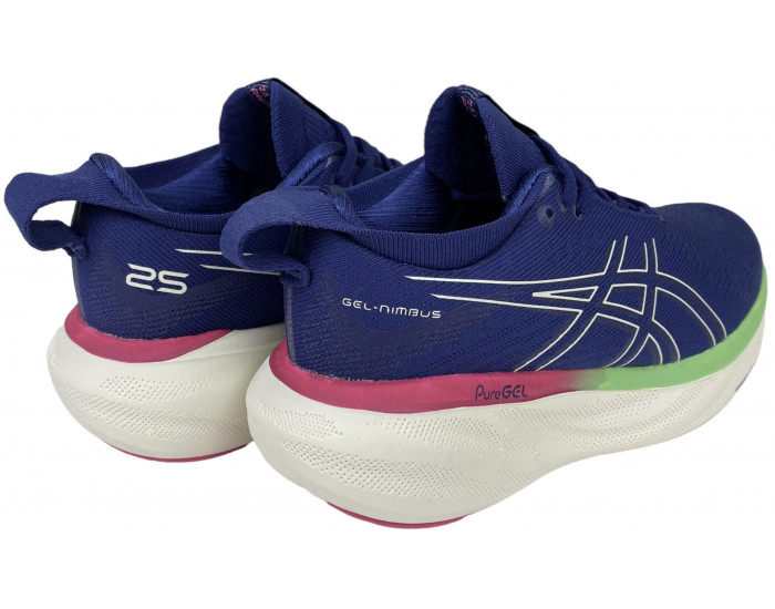 Asics Gel Nimbus 25 Blue White Pink