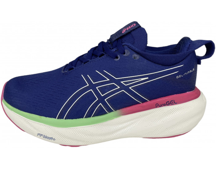 Asics Gel Nimbus 25 Blue White Pink