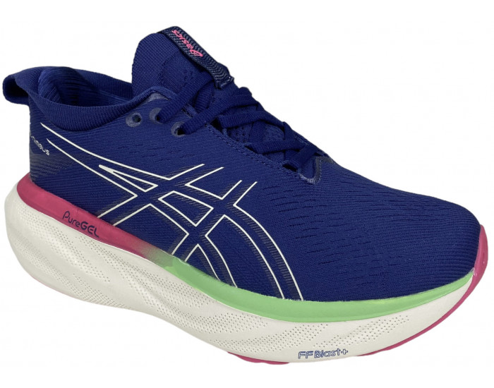 Asics Gel Nimbus 25 Blue White Pink