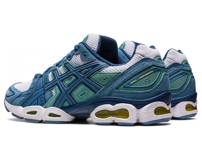 Asics Gel Nimbus 9 White Blue Grey Floss