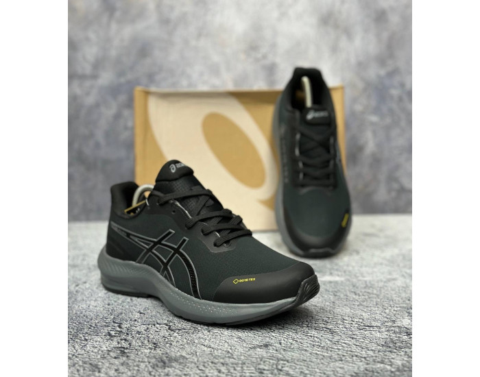 Asics Gel Pulse 14 Gore-Tex Black Grey Утепленные