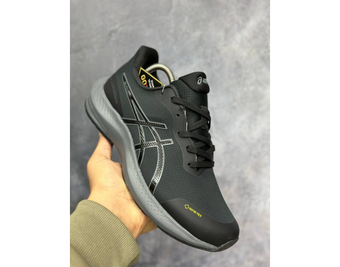 Asics Gel Pulse 14 Gore-Tex Black Grey Утепленные