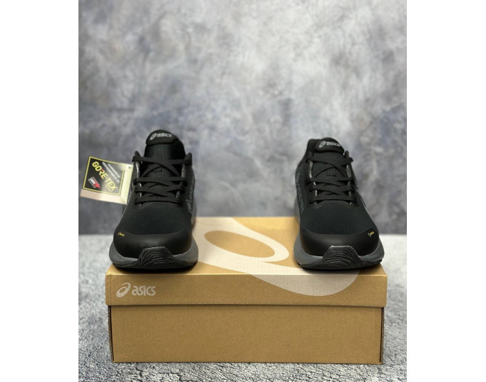 Asics Gel Pulse 14 Gore-Tex Black Grey Утепленные