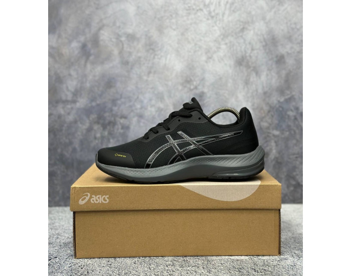 Asics Gel Pulse 14 Gore-Tex Black Grey Утепленные