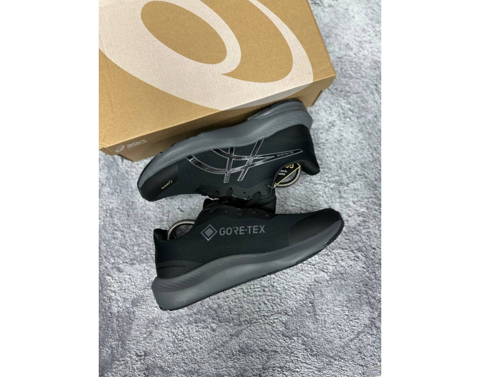 Asics Gel Pulse 14 Gore-Tex Black Grey Утепленные