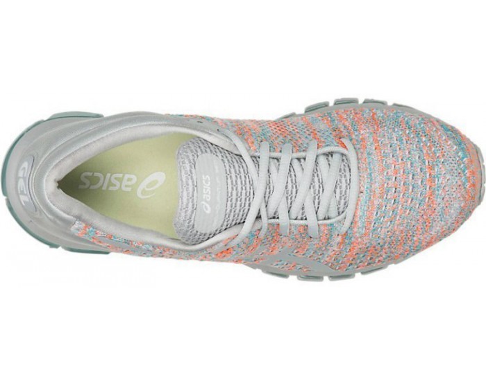Asics Gel-Quantum 360 Серые с оранжевым