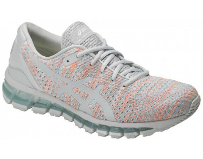 Asics Gel-Quantum 360 Серые с оранжевым